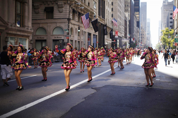 Hispanic Day Parade held in NY