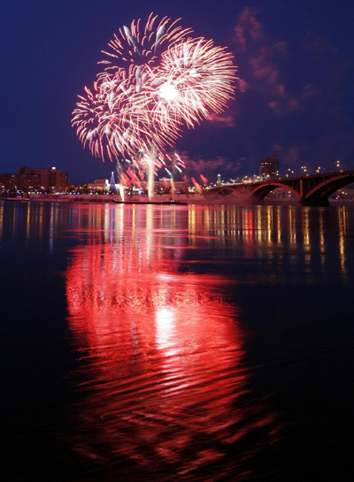 Fireworks for New Year