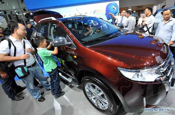 13th China Pan-Asia Int'l Automobile Exhibition opens in Kunming