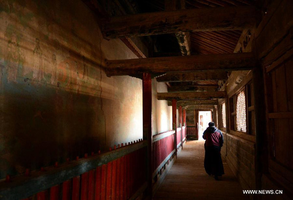 Qutan Temple in NW China