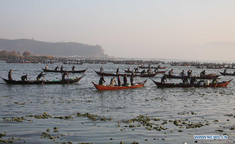 Annual fishing festival held in SW China