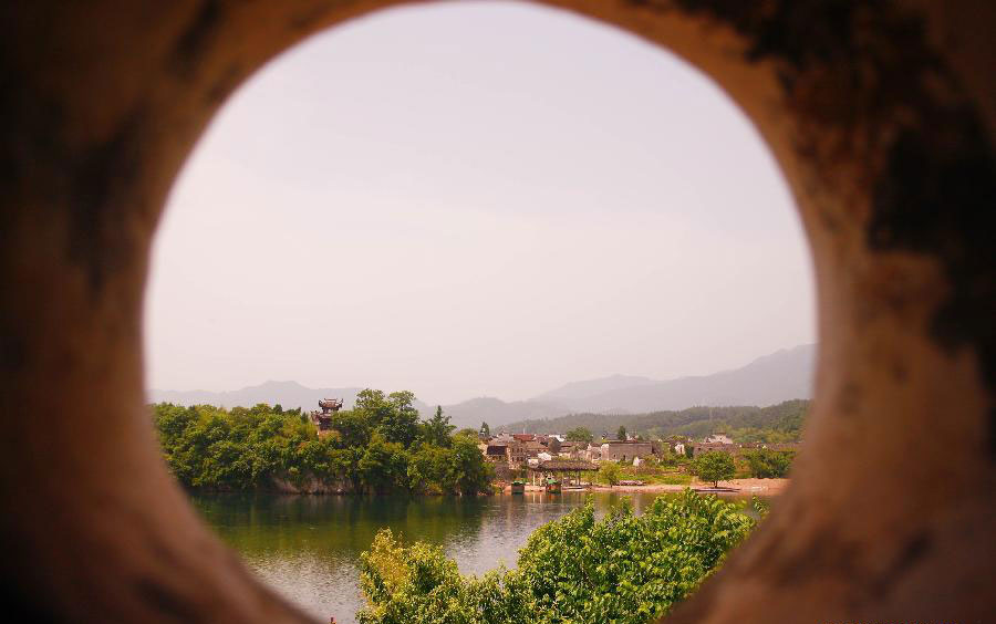 Scenery of Chuzhou city in Anhui province