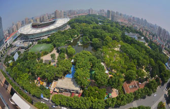 Scenery of Chuzhou city in Anhui province