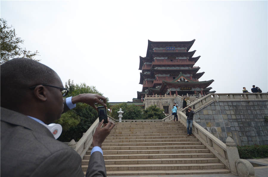 Splendid Tengwang Pavilion of Jiangxi province