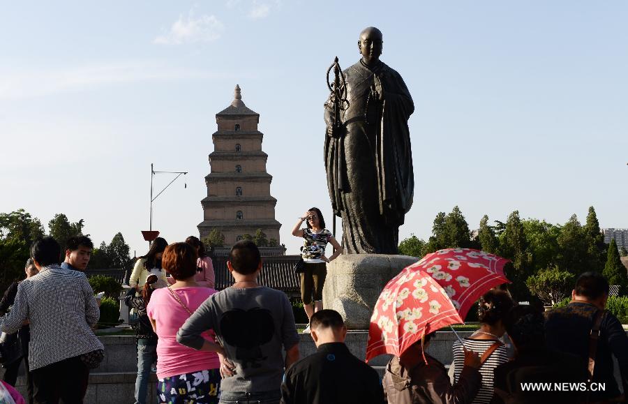 Indian culture witnesses in daily life in China's Xi'an