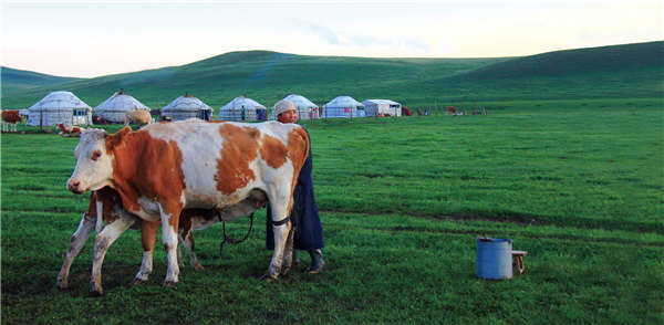 Wulagai, the grassland on the edge of sky