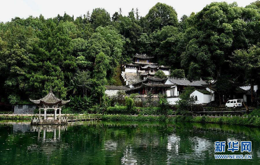 Picturesque ancient Heshun county in SW China