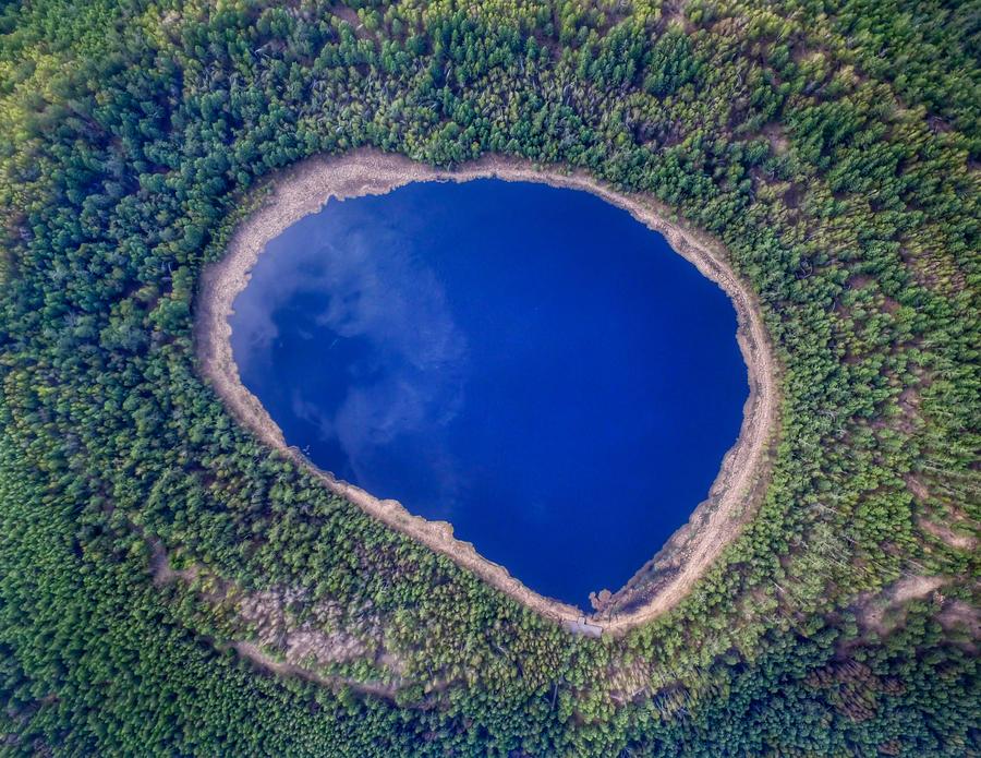 Spectacular aerial views of Arxan in Inner Mongolia