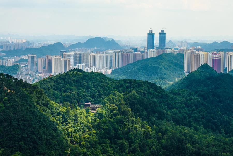 Scenery of Guiyang, capital city of Guizhou