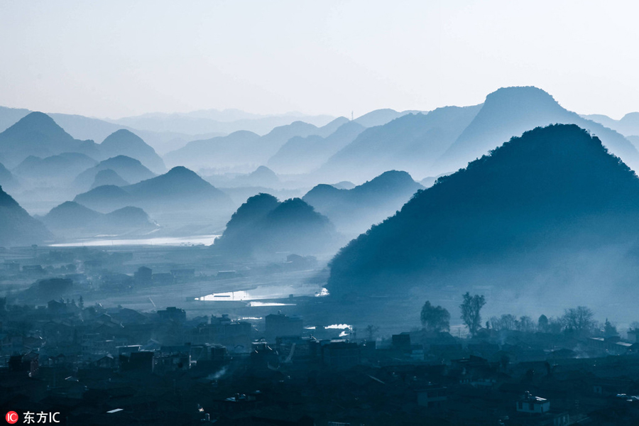 Puzhehei scenic area: Where landscape paintings come alive