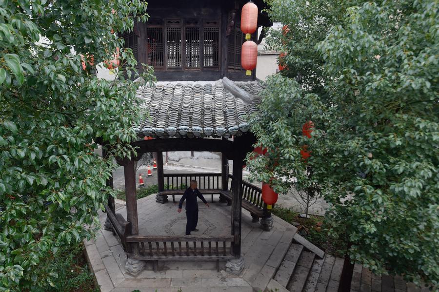 Ancient wall in Changting county, SE China's Fujian