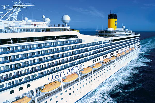 Italian-themed cruise debuts in Tianjin