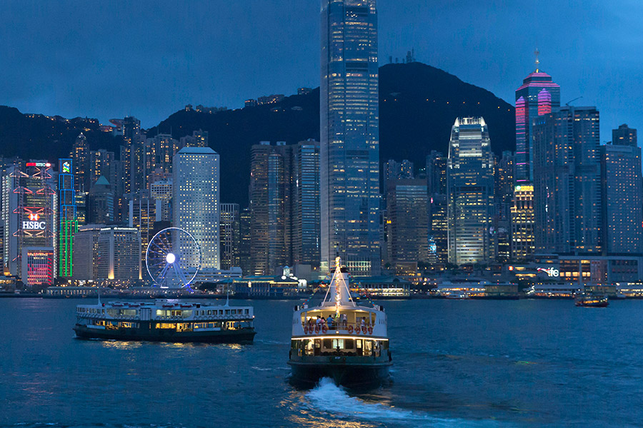 A peek at the peak in Hong Kong