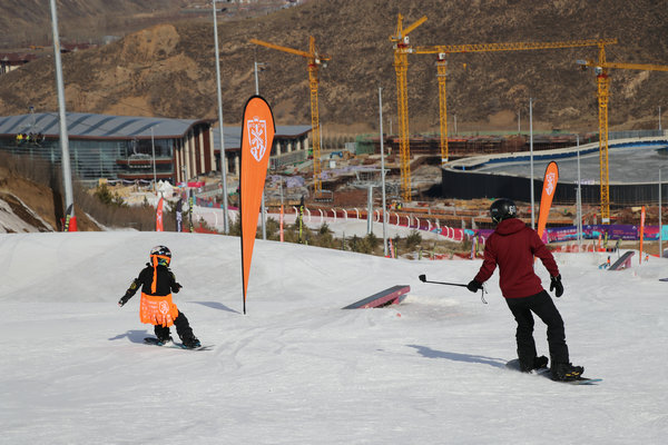 Taking to the slopes