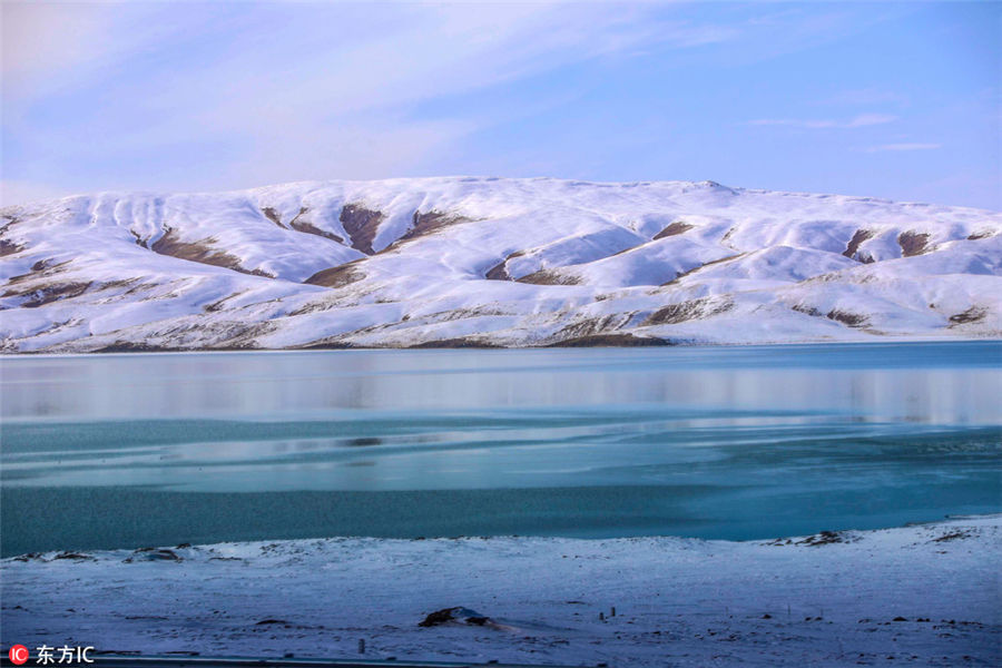 Exploring Sanjiangyuan National Park in wintertime