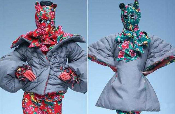 1980s kitsch turns high fashion