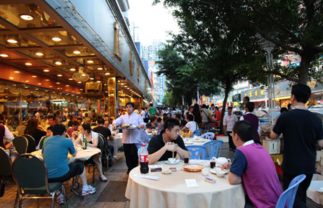 Sumptuous seafood in Shenzhen