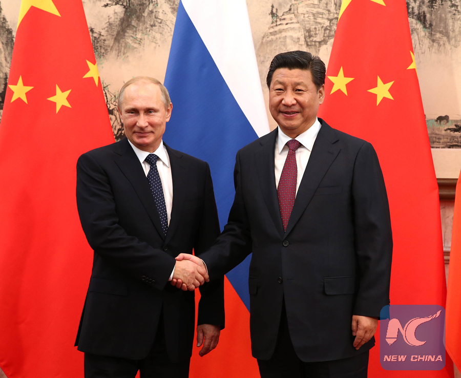 Backgrounder: Important meetings between Xi, Putin in last two years