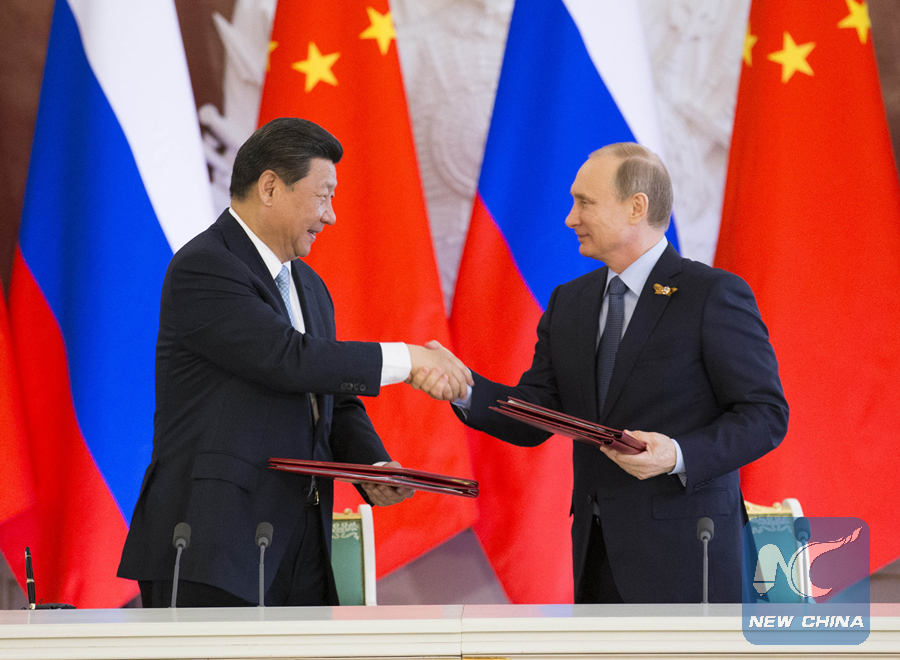 Backgrounder: Important meetings between Xi, Putin in last two years