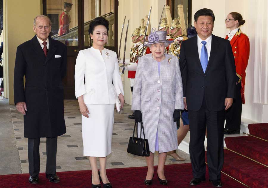 In photos: Memorable moments of President Xi's UK visit