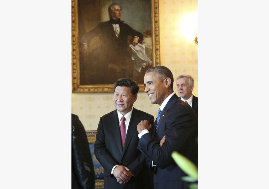 In pictures: Chinese President's visit in US on Sept 25