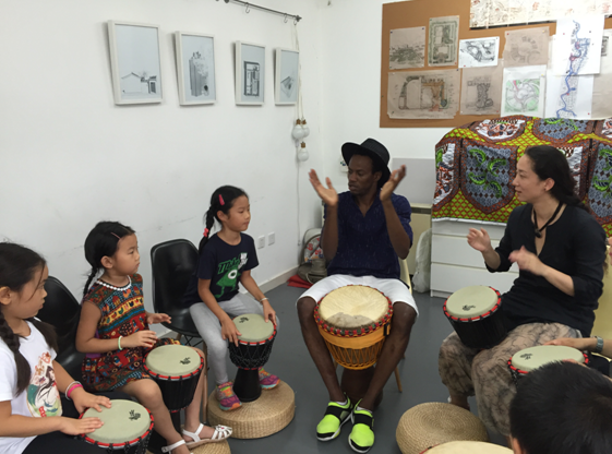 African drum and dances connect hearts