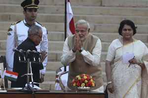 Indian, Pakistani PMs meet