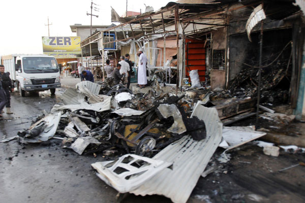 44 killed, 133 injured in Iraq's violence