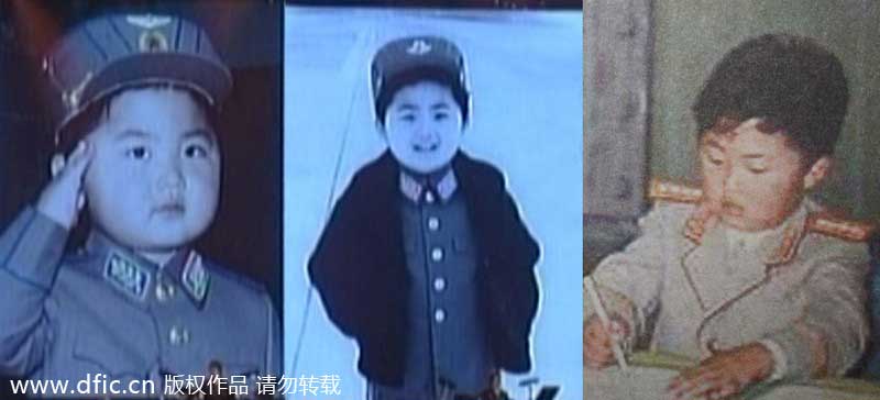 DPRK's Kim Jong-un shown in childhood photos