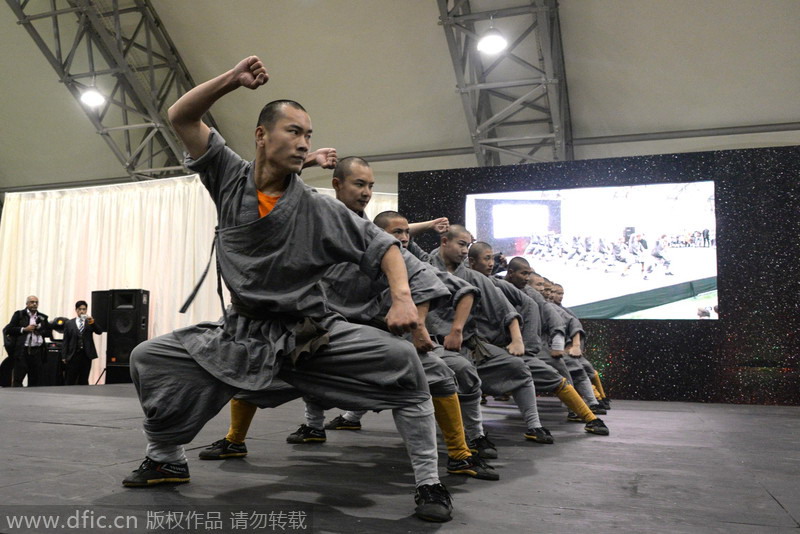 Shaolin culture a smash hit in London