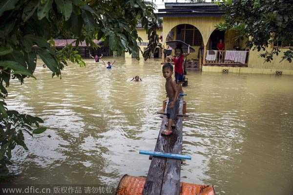 Flood situation in northern Malaysia worsens