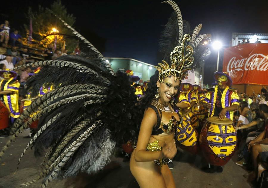 Llamadas parade celebrated in Uruguay