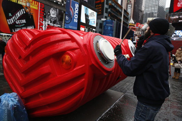 Listen to your heartbeat at Times Square