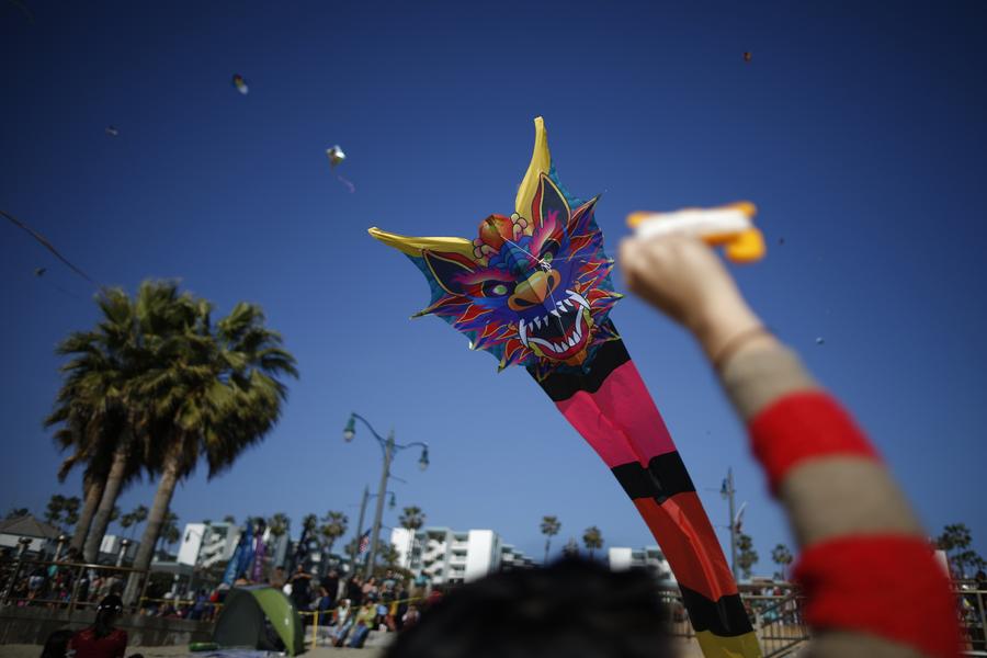 Festival of Kite at Redondo Beach, California