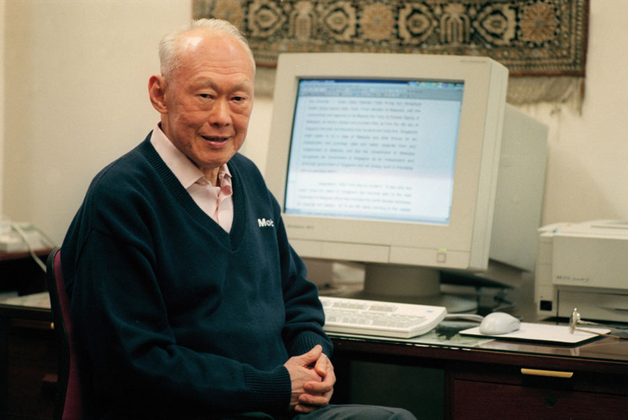 Singapore founding father Lee Kuan Yew