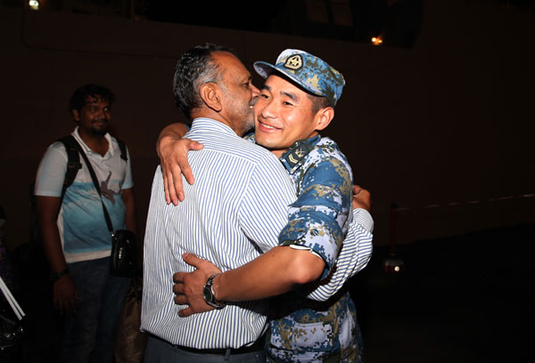 Chinese warship carrying evacuees from Yemen arrives in Djibouti