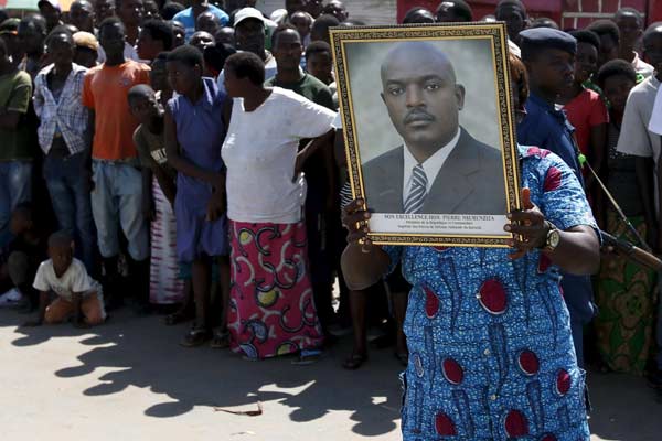 UN Security Council calls for peaceful solution to Burundian crisis