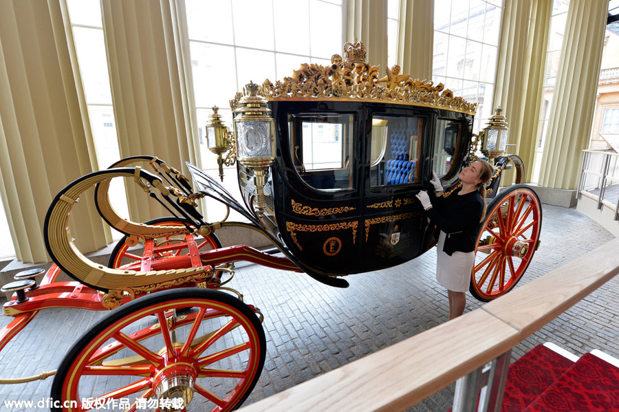 A behind-the-scene look at Buckingham Palace