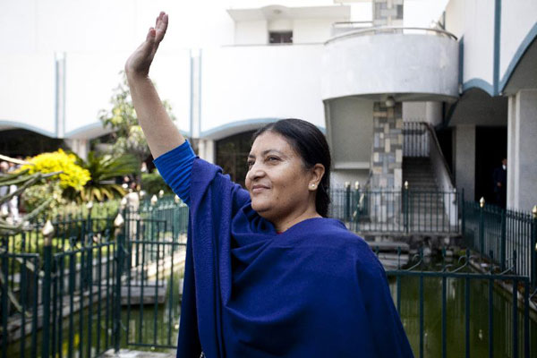 Nepal parliament elects first female president