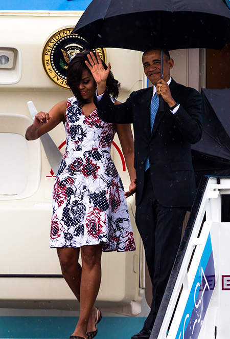 Obama arrives in Cuba for historic visit in thawing of ties