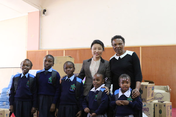 Chinese Embassy helps Kenyan orphans