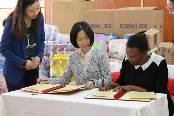 Chinese Embassy helps Kenyan orphans