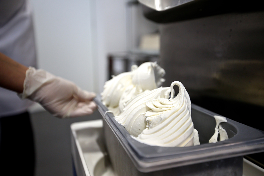 Make your own ice cream at Gelato University