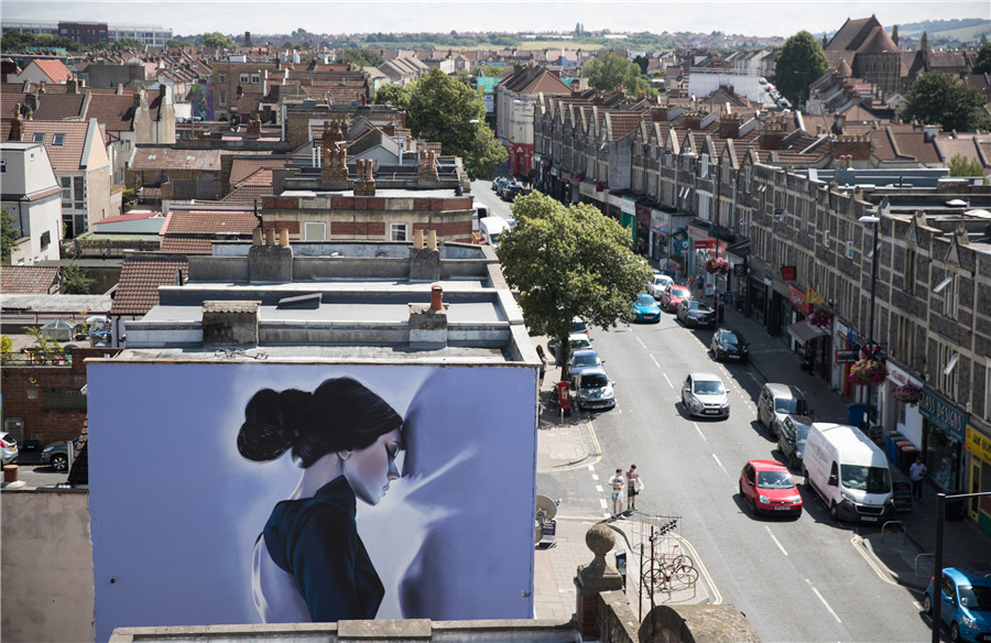 Europe's largest graffiti festival lights up Bristol