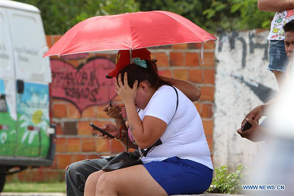 Around 60 killed as drug gangs clash in Brazil prison massacre