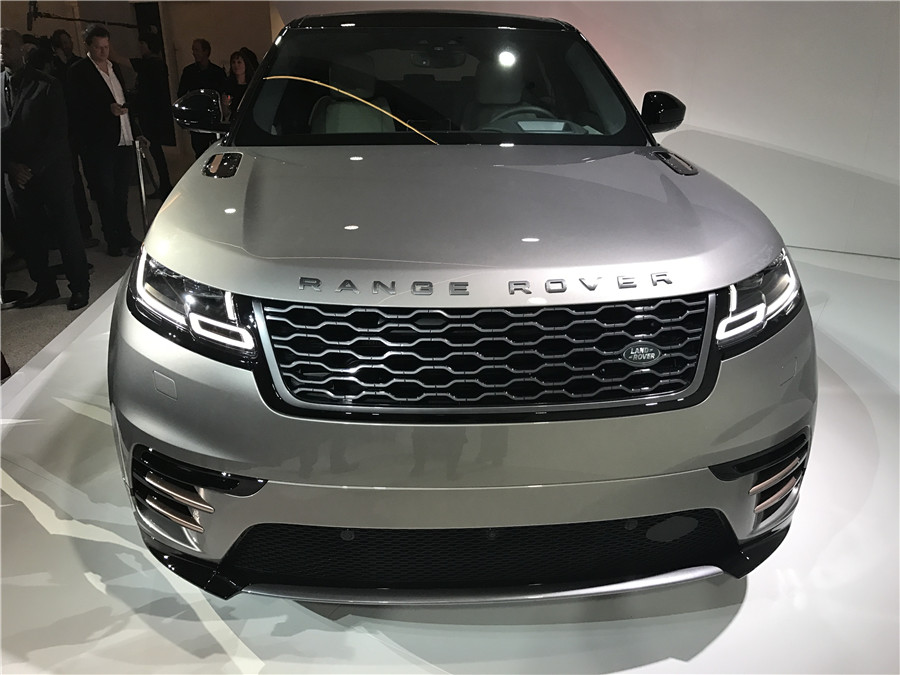 Range Rover Velar makes debut in London