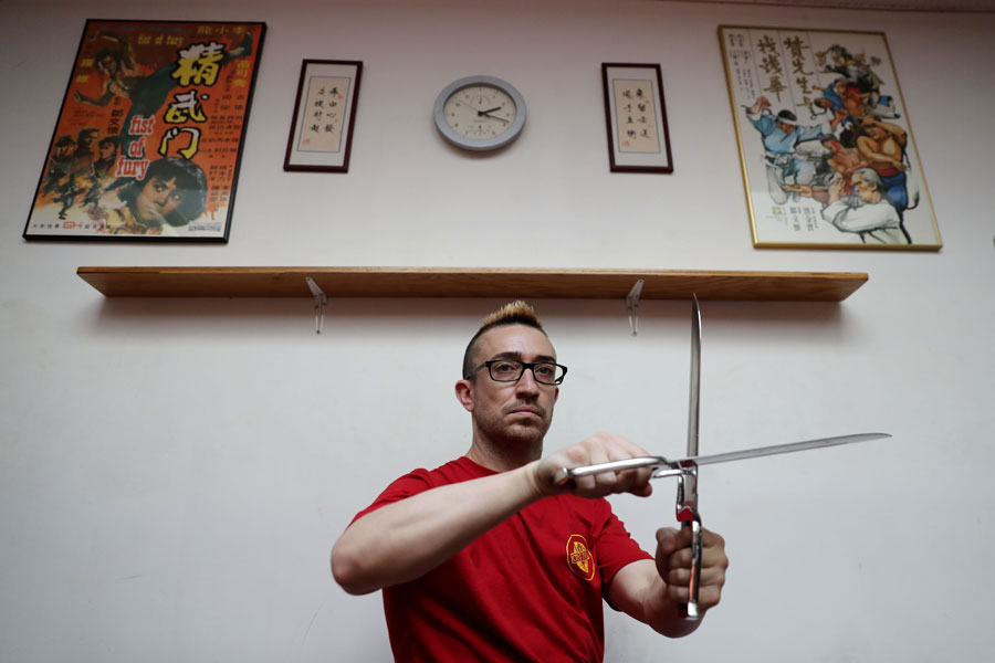 American teaches Wing Chun in Manhattan