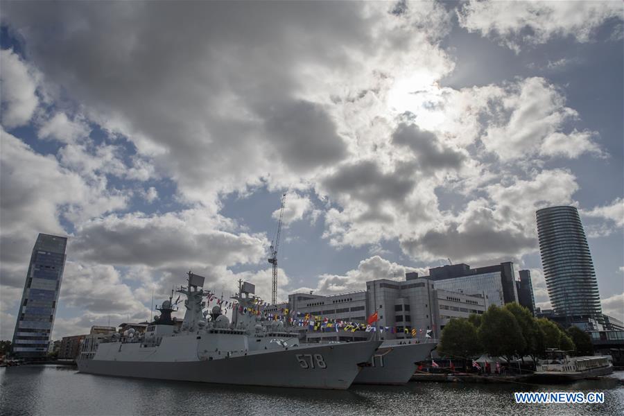 PLA Navy ships buoy ties with UK