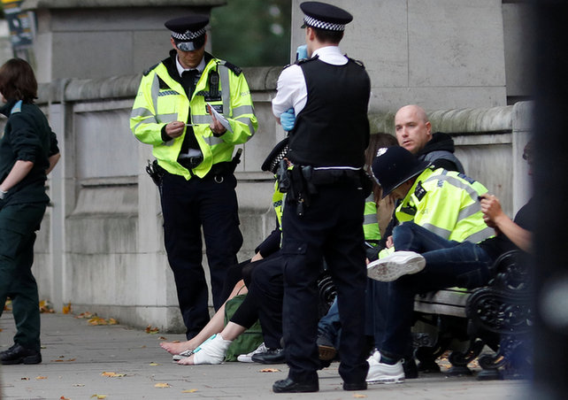 Several people injured in car incident in near London museum