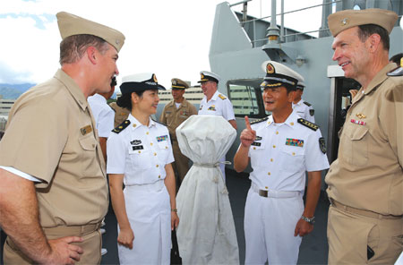 Chinese navy in Hawaii for joint exercise